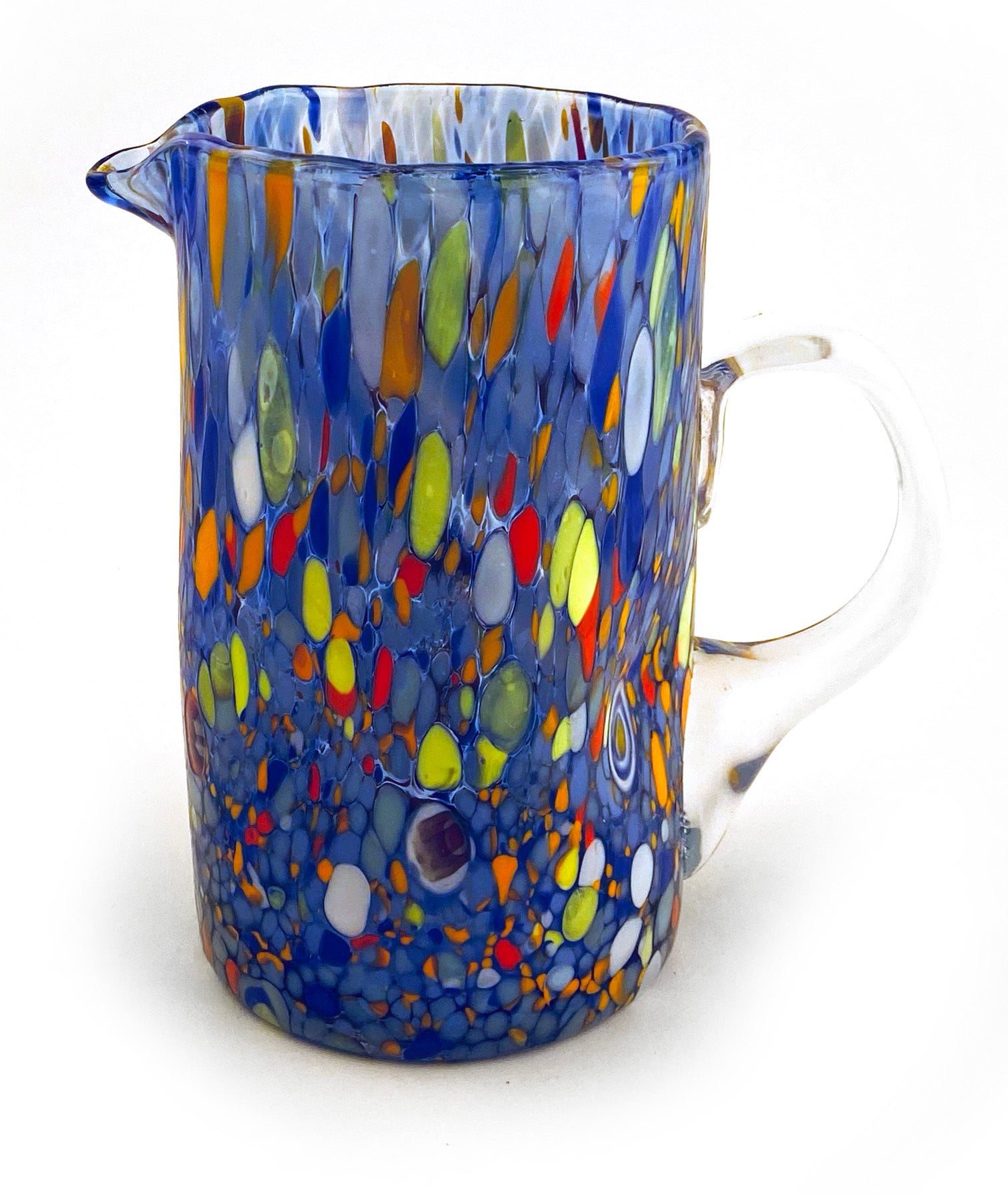Caraffa 1/2 litro, in Vetro “I Colori di Murano”. CLASSIC 14 – Mazzega Art  & Design