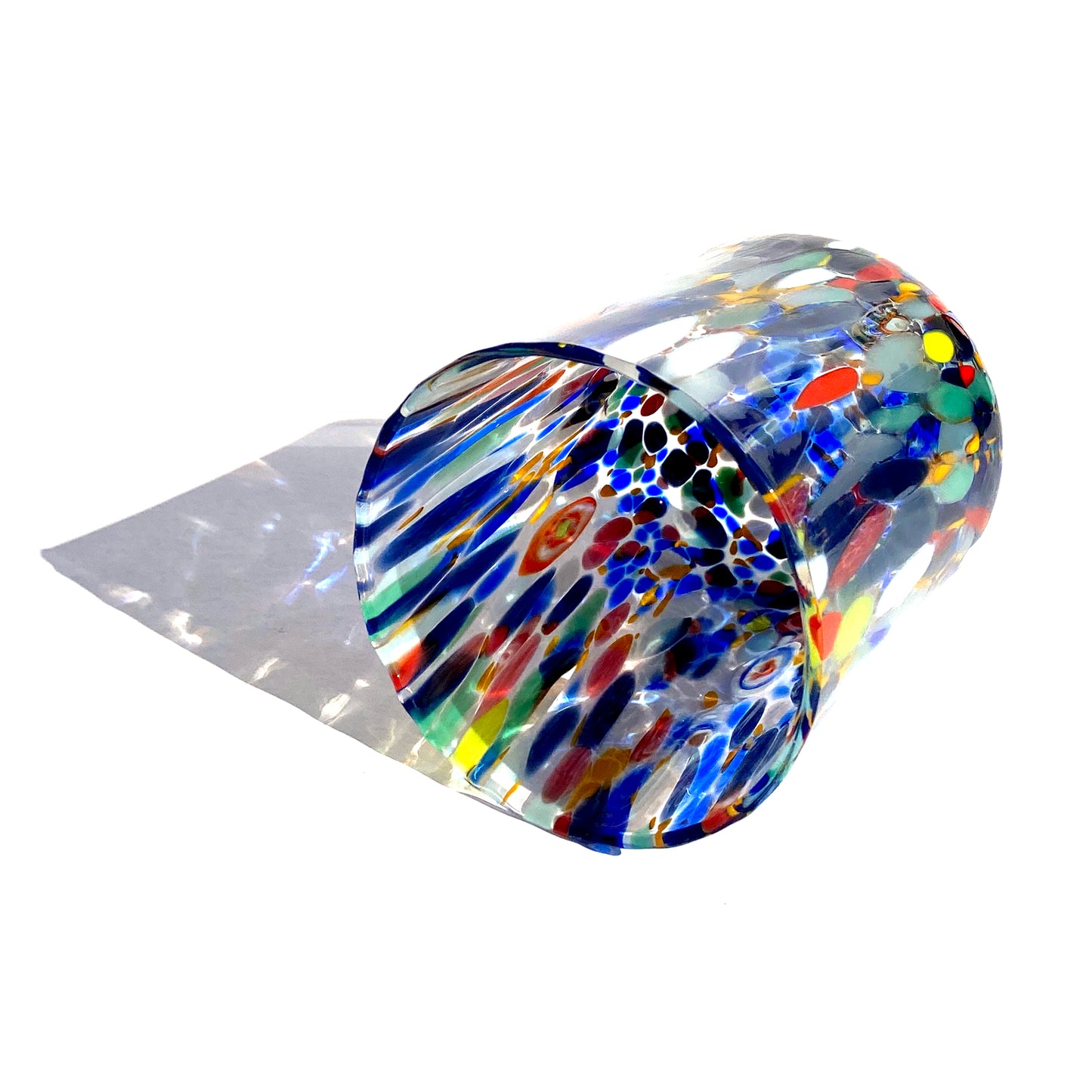 6 verres en verre « I Colori di Murano ». TUMBLE-ARLEQUIN