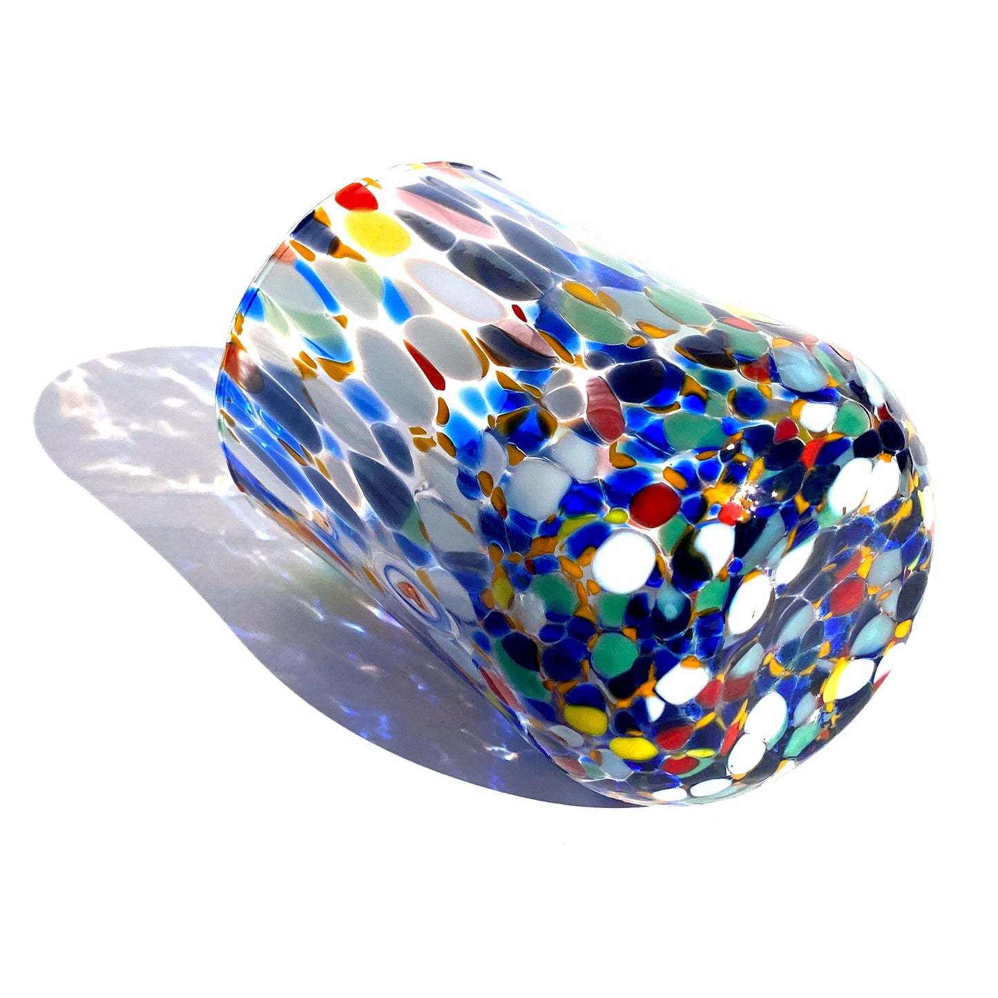 6 verres en verre « I Colori di Murano ». TUMBLE-ARLEQUIN