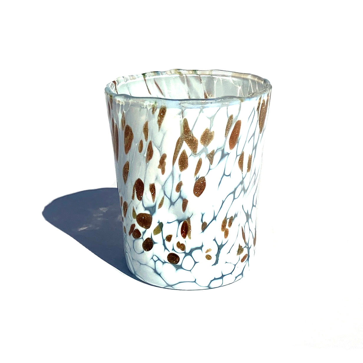 6 Verres en Verre "Les Couleurs de Murano". TUMBLE-CLASSIC-MIX