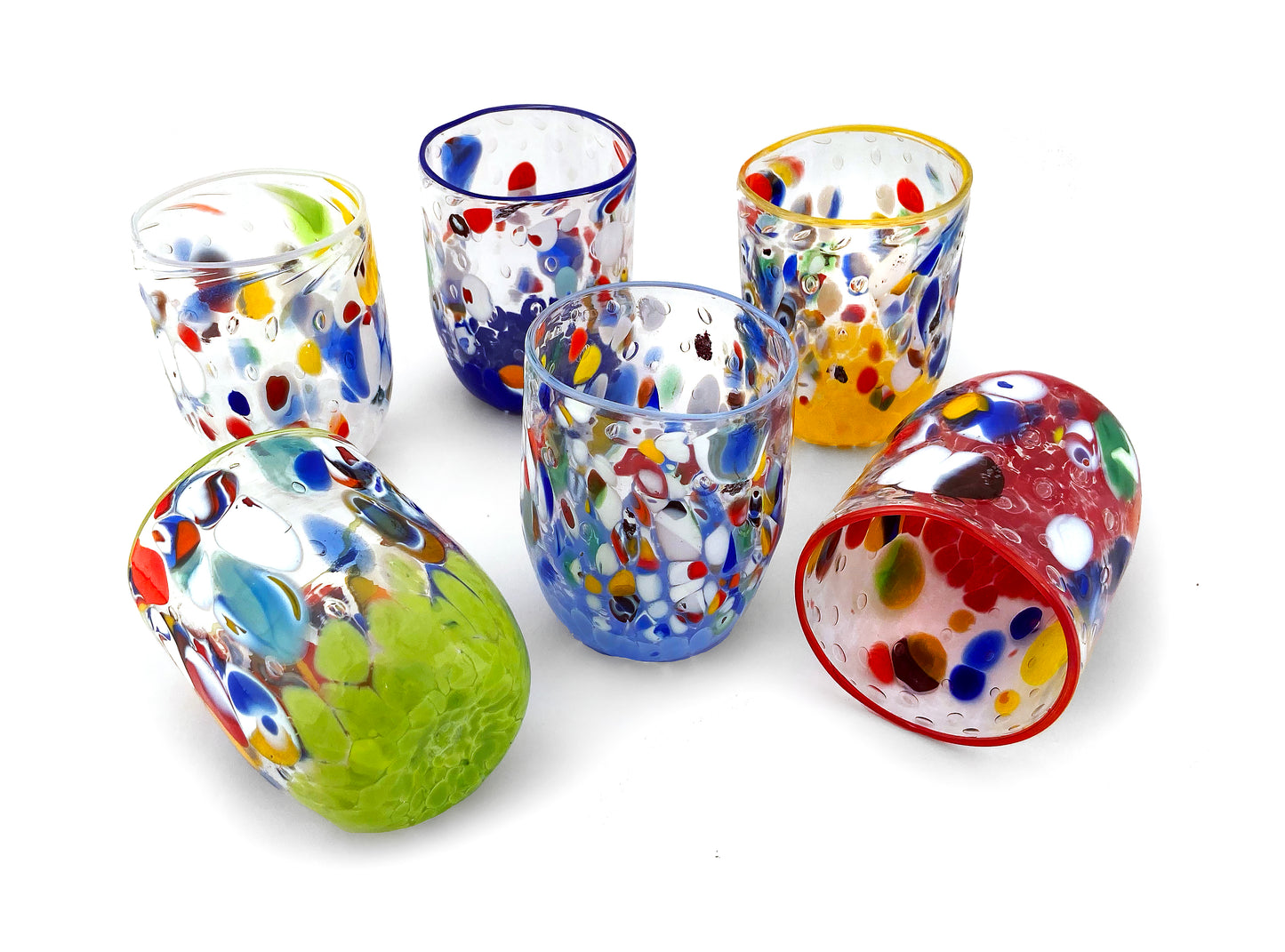 Bicchieri SPECIAL EDITION, in vetro di Murano - TINTORETTO
