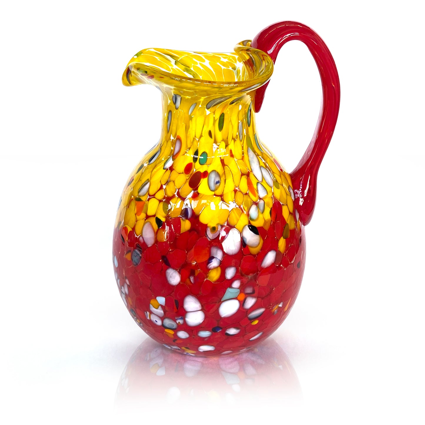 1 Caraffa Veronese in vetro di Murano, realizzata nell'isola di Murano, soffiata e lavorata a mano da maestri Vetrai - SPECIAL EDITION - 1000 ml.