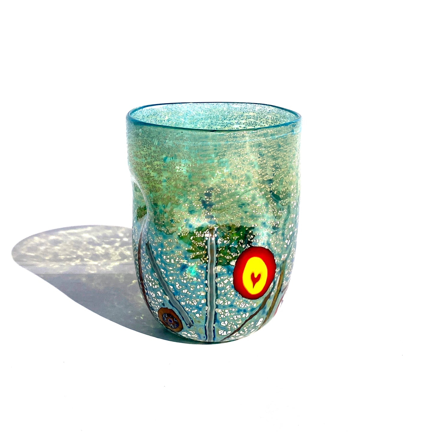 6 Glasgläser "Die Farben von Murano". TUMBLE-KLASSIKER