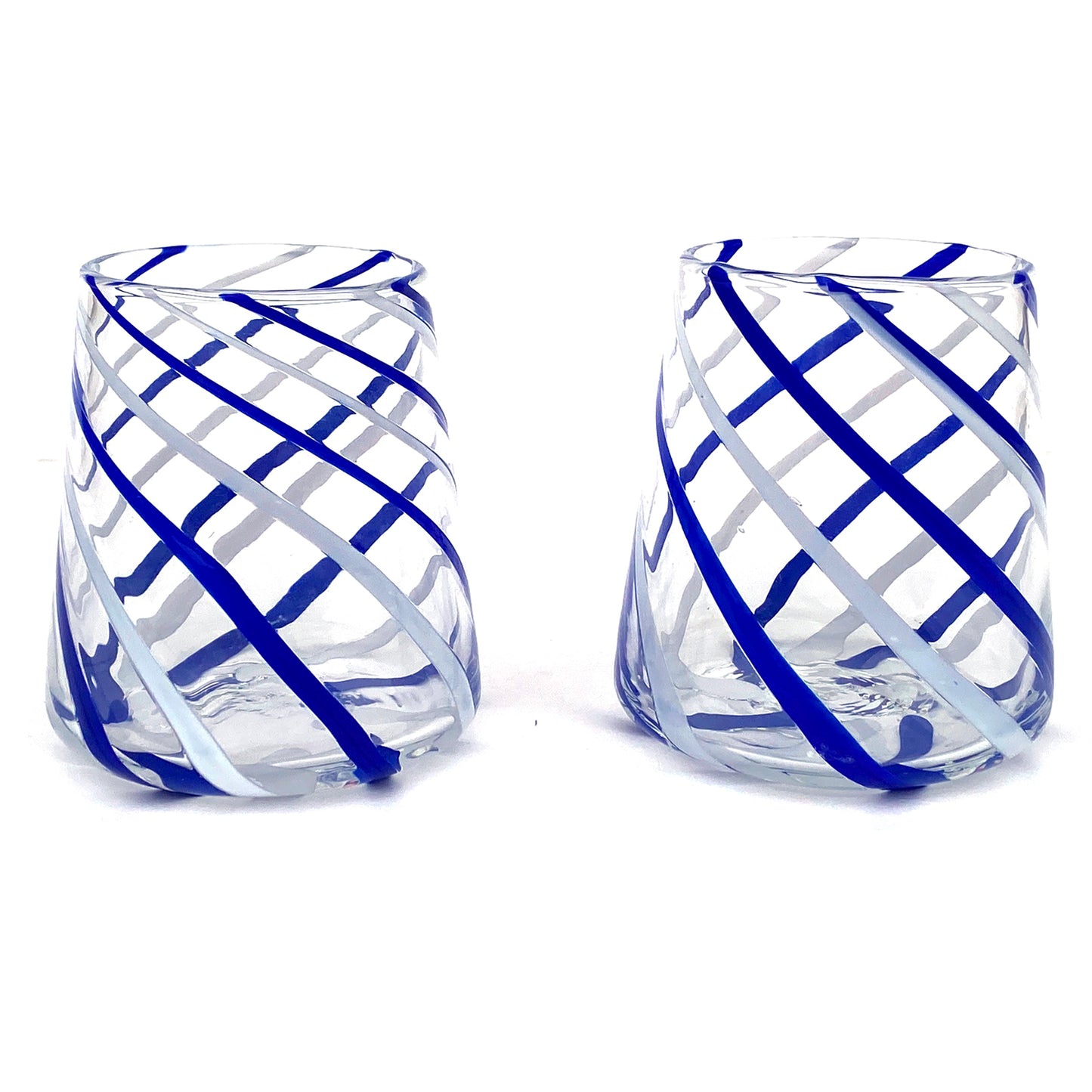 Goto Verres Goto en Verre Soufflé et Fait Main avec Murrine Murano - Les Couleurs de Murano - COLOMBINA Tumbler 350 ml.