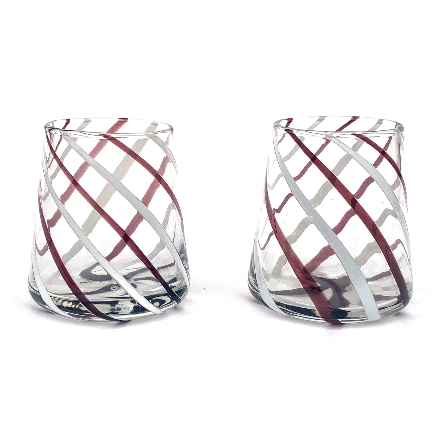 Goto Verres Goto en Verre Soufflé et Fait Main avec Murrine Murano - Les Couleurs de Murano - COLOMBINA Tumbler 350 ml.