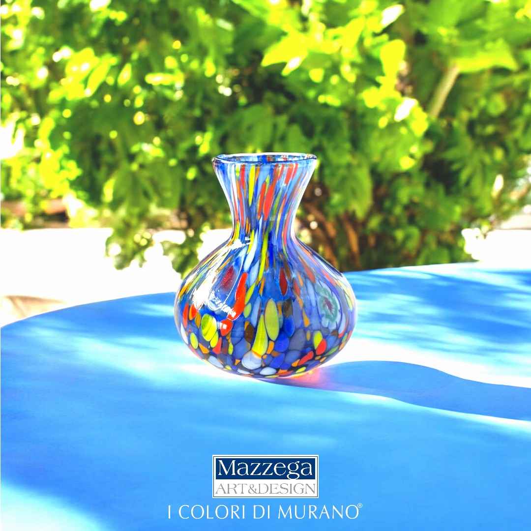 Vaso piccolo in Vetro “I Colori di Murano”. CLASSIC