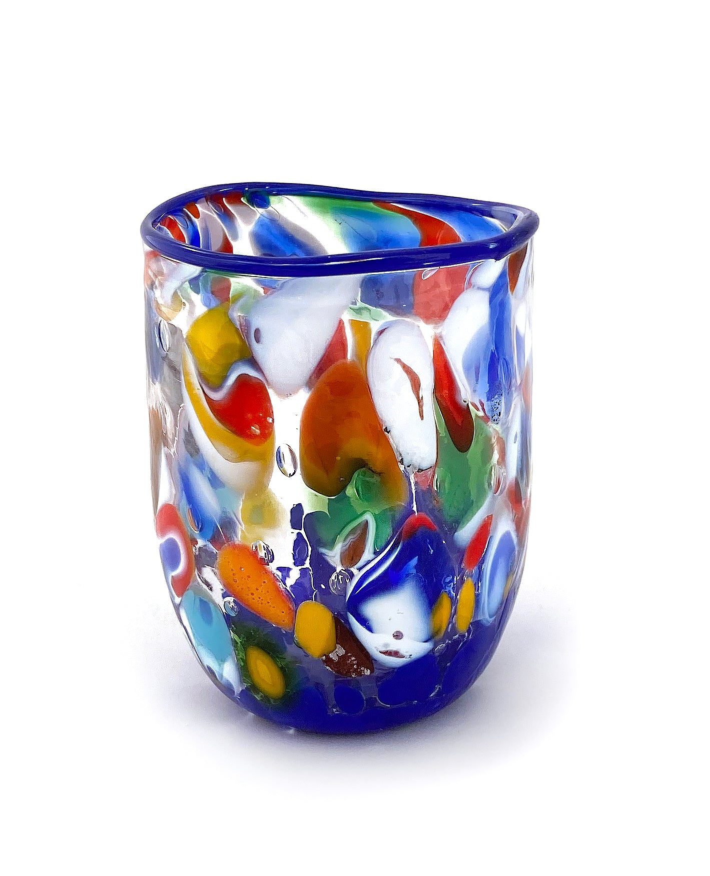Bicchieri Tintoretto in vetro di Murano, realizzati nell'isola di Murano, soffiati e lavorati a mano da maestri Vetrai - SPECIAL EDITION - 380 ml.