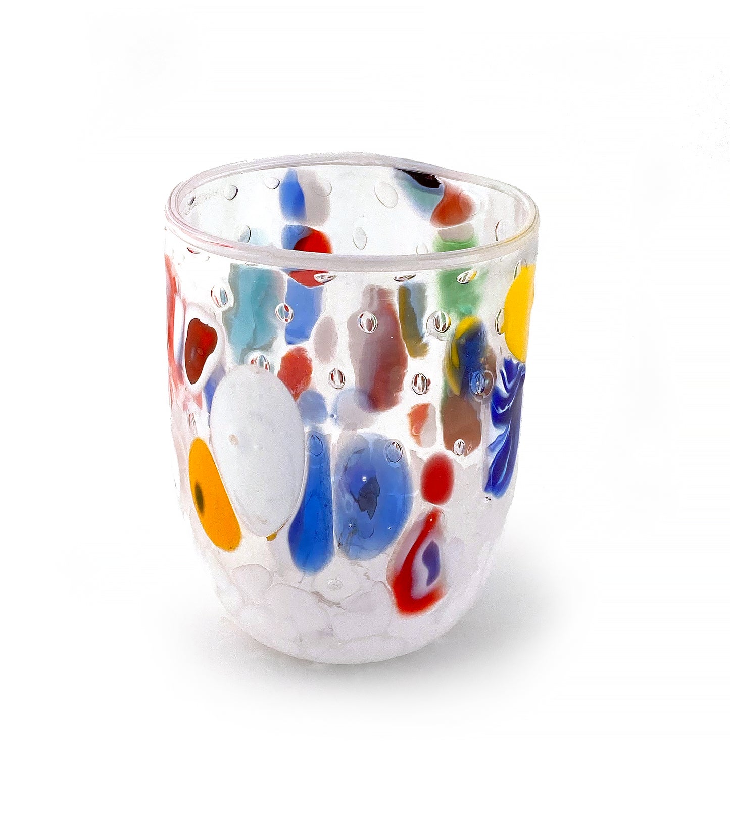 Bicchieri Tintoretto in vetro di Murano, realizzati nell'isola di Murano, soffiati e lavorati a mano da maestri Vetrai - SPECIAL EDITION - 380 ml.
