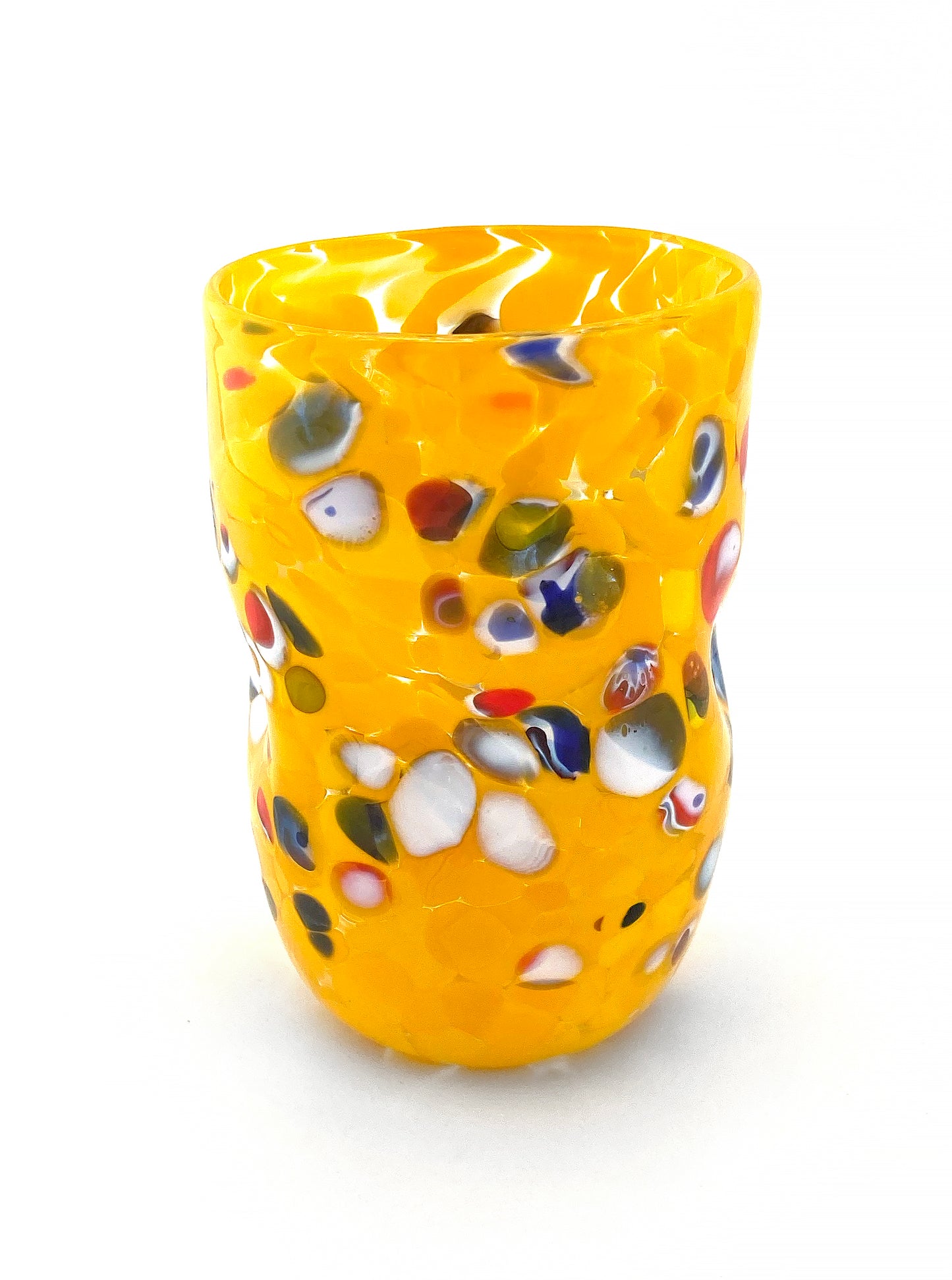 Bicchieri Bellini in vetro di Murano, realizzati nell'isola di Murano, soffiati e lavorati a mano da maestri Vetrai - SPECIAL EDITION - 400 ml.