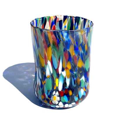 6 Glasgläser „I Colori di Murano“. TUMBLE-HARLEKIN