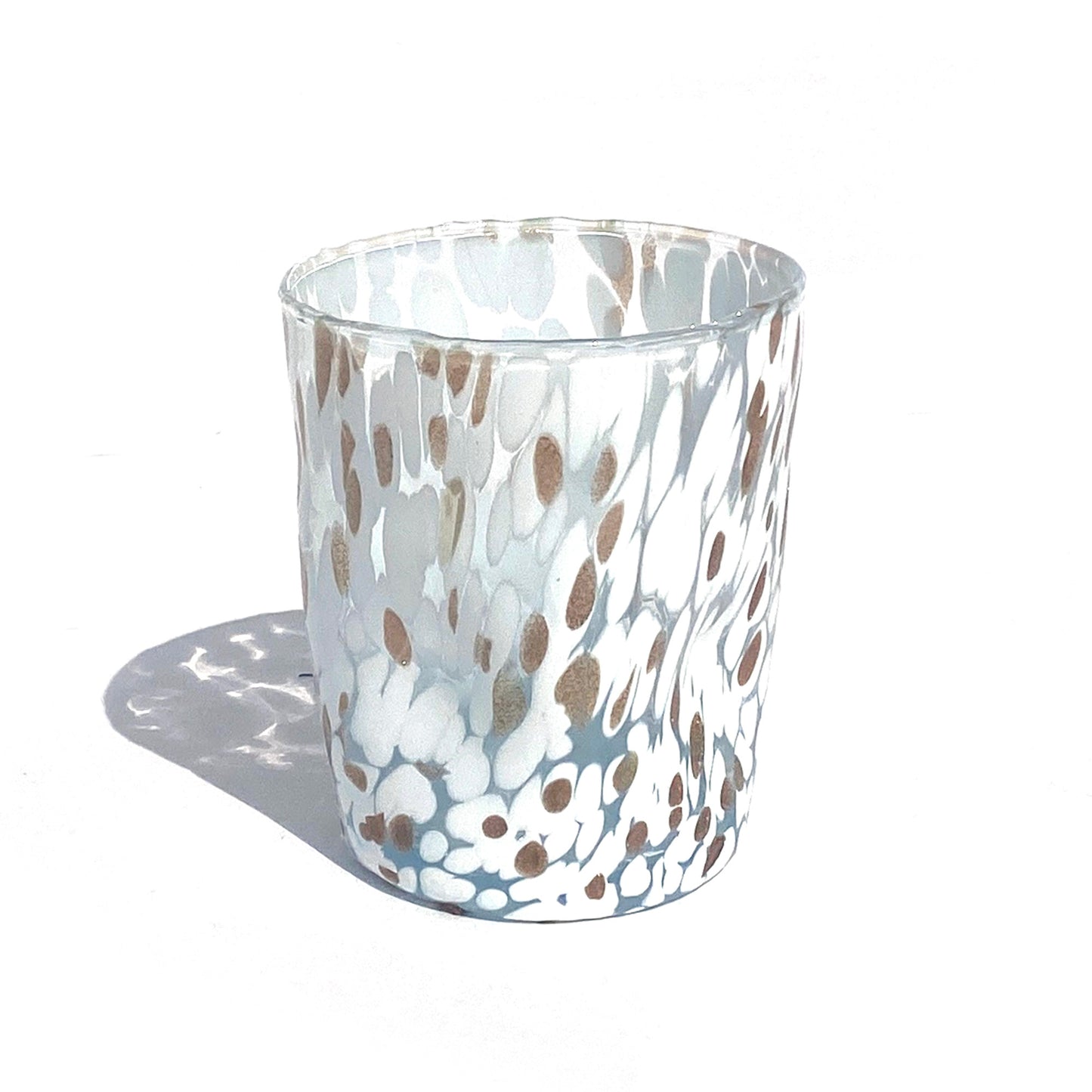 Set aus Weingläsern und Gläsern aus mundgeblasenem und handgefertigtem Glas mit Geschenkbox „I Colori di Murano“ mit Aventurin – elegant für raffinierte Anlässe – hergestellt in Italien