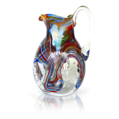 1 Caraffa Longhi in vetro di Murano, realizzata nell'isola di Murano, soffiata e lavorata a mano da maestri Vetrai - SPECIAL EDITION - 1000 ml.