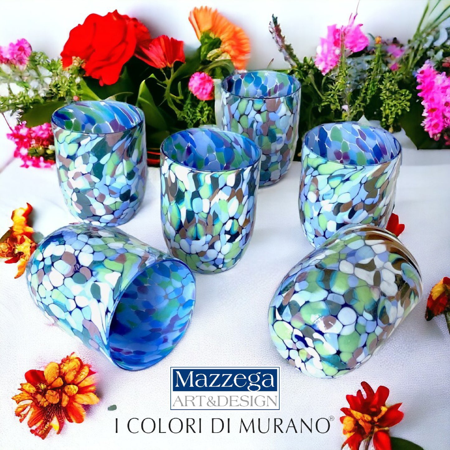 Verres EDITION SPÉCIALE, en verre de Murano - BELLOTTO