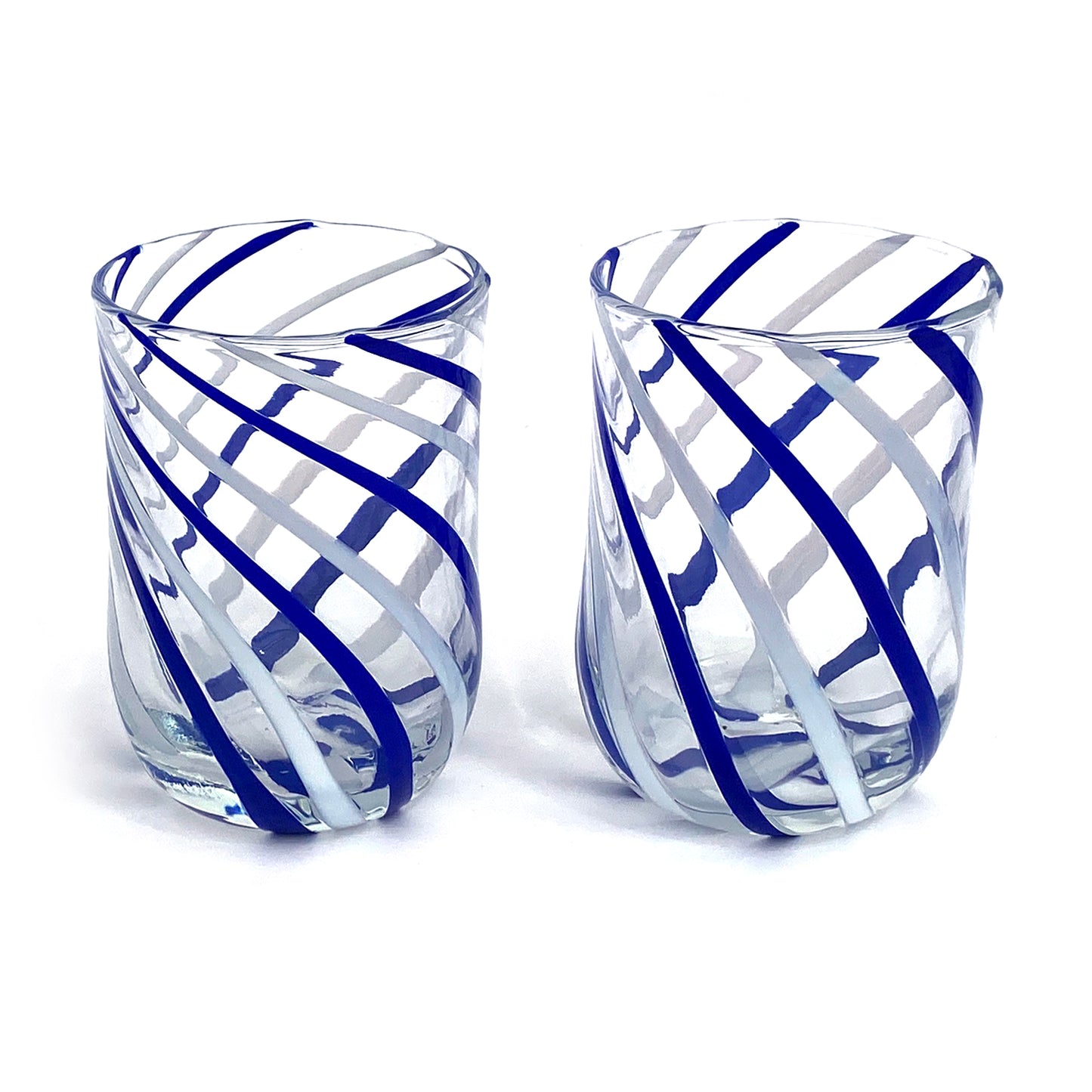 Goto Verres Goto en Verre Soufflé et Fait Main avec Murrine Murano - Les Couleurs de Murano - COLOMBINA Tumbler 350 ml.