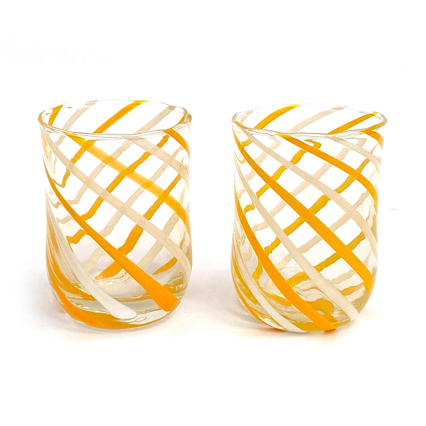 Goto Verres Goto en Verre Soufflé et Fait Main avec Murrine Murano - Les Couleurs de Murano - COLOMBINA Tumbler 350 ml.