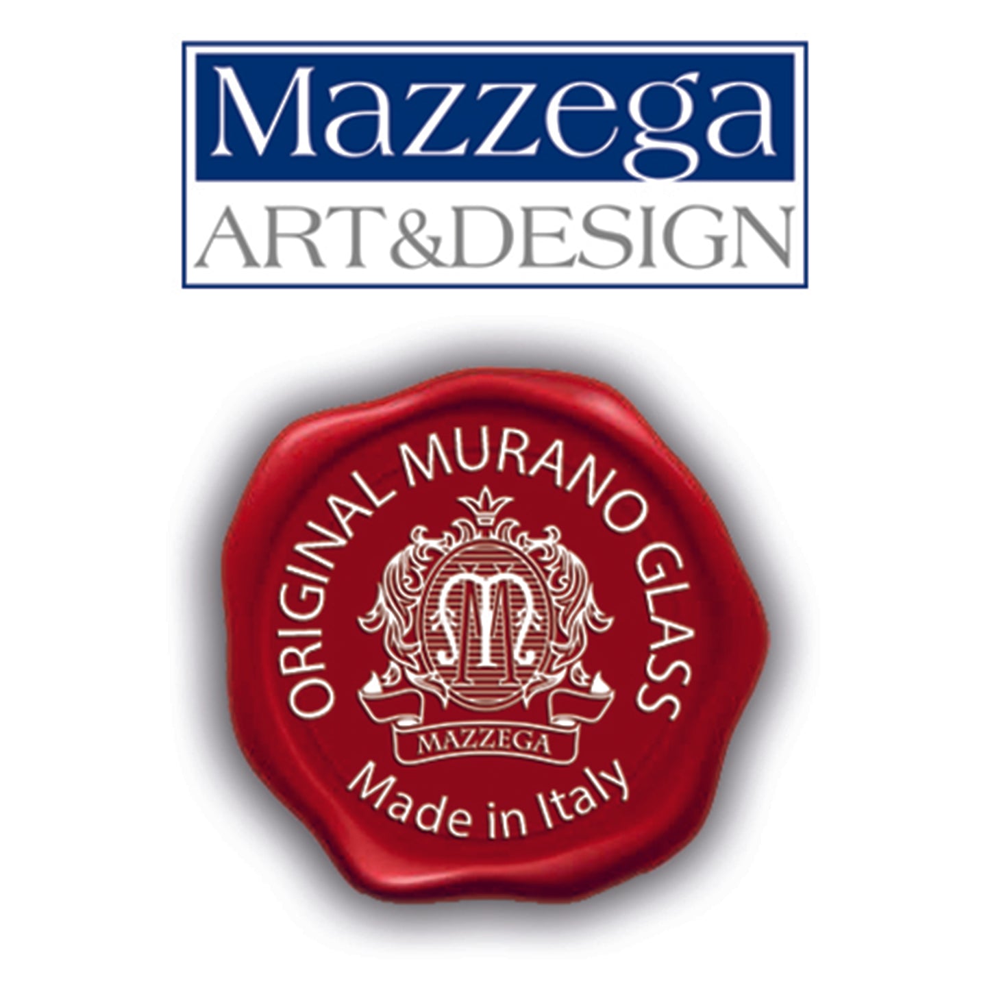 Vaso in vetro di Murano, soffiato e lavorato a mano, linea "I Colori di Murano" h. cm. 18 - Made in Murano. Cod. 19