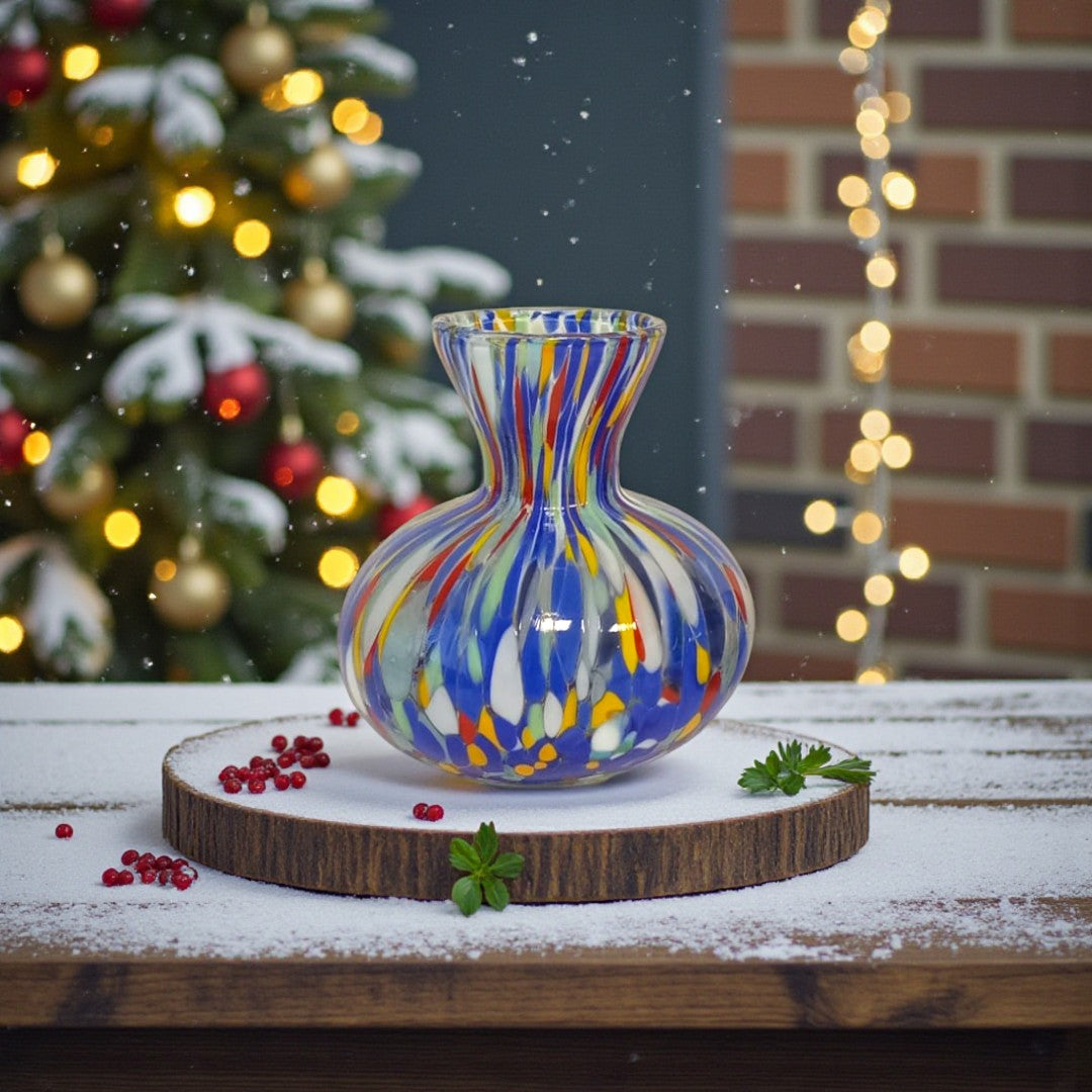 Petit vase en verre « Les Couleurs de Murano ». ARLEQUIN