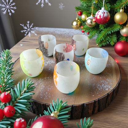 6 Glasgläser „Die Farben von Murano“. WASSER-LICHT